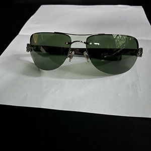 Chrome Hearts Sunglasses Leather Camo Wrapped Arms / Sterling Silver accents